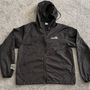 Source Unknown Black Raincoat